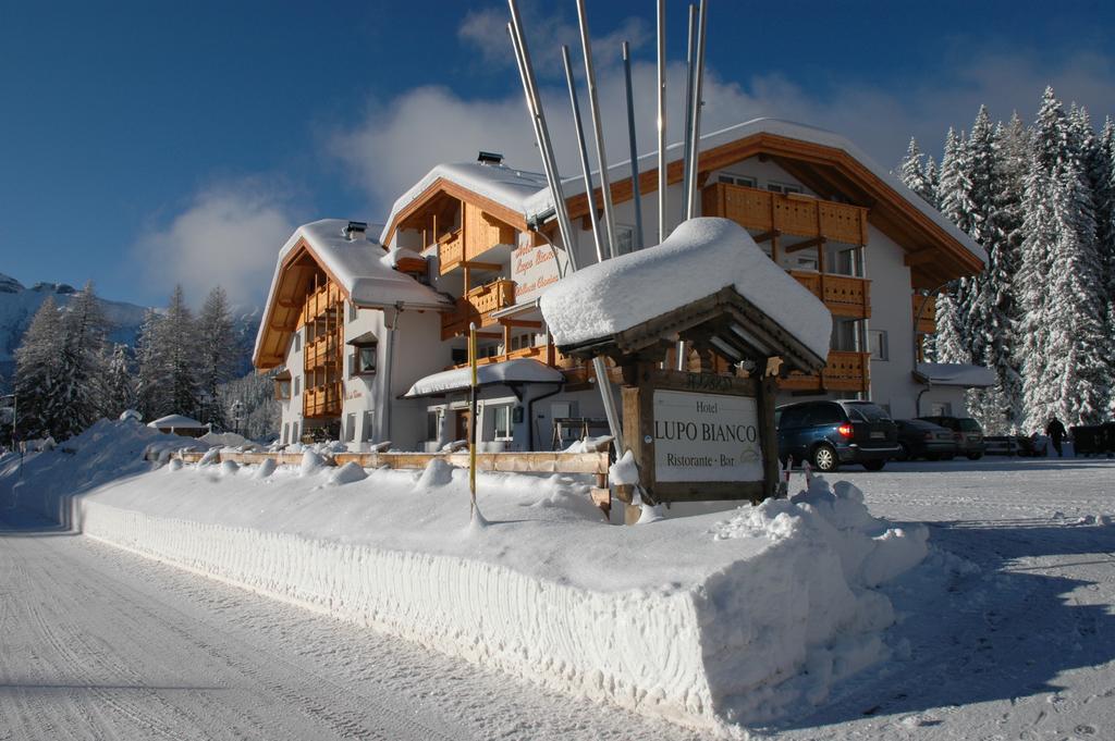 Wellness Hotel Lupo Bianco Canazei Esterno foto